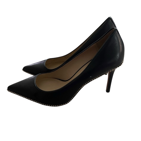 Coach Samantha Black Classic Pointed-Toe Heels Size 9 - Picture 4 of 9